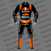 Pedro Acosta KTM Winter Test 2025 Motorcycle Leather Race Suit Back